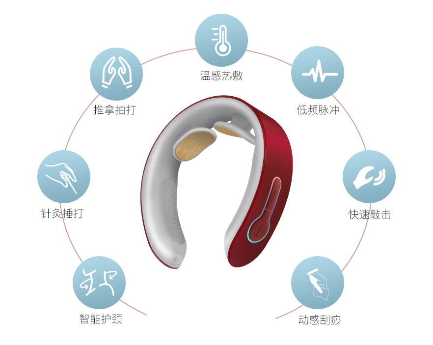 頸部經(jīng)常酸痛怎么辦？低頭族按摩新寵舒華SH-M399頸部按摩器神器來(lái)了