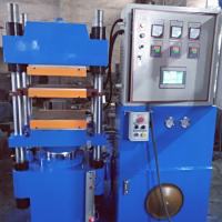 80噸PLC自動(dòng)控制硫化機(jī)-雙工作層橡膠熱壓成型機(jī)