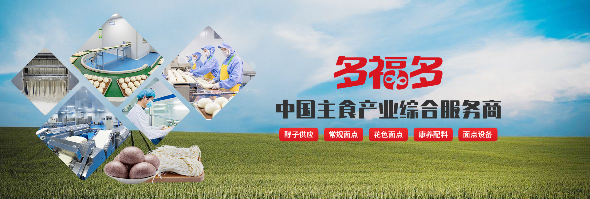 多福多：中国主食产业综合服务商