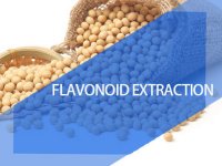 Plant flavonoid extraction resin