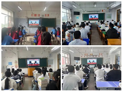 迷彩映青春 思政启心智——遵化职校军训期间开展大思政课校外辅导员进校园活动