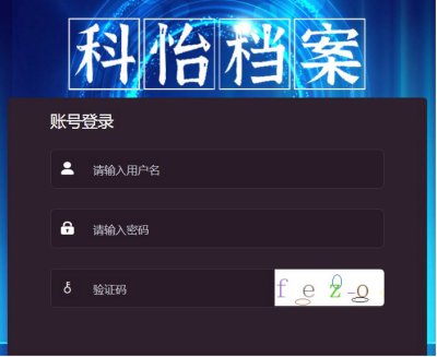 国产版科怡档案系统上线了