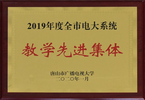 市电大系统教学先进集体