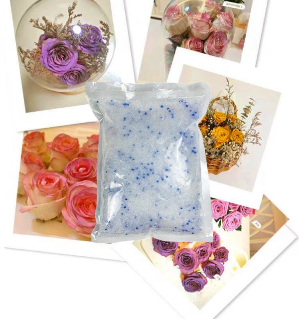 鲜花为什么要用干燥剂?