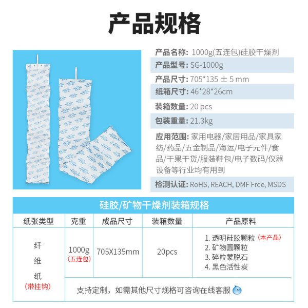 干燥劑，干燥劑是什么？主要分哪幾種？他們適合用于哪里呢？
