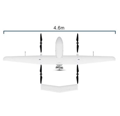 纵横大鹏CW-40长航时油电混合中型无人机