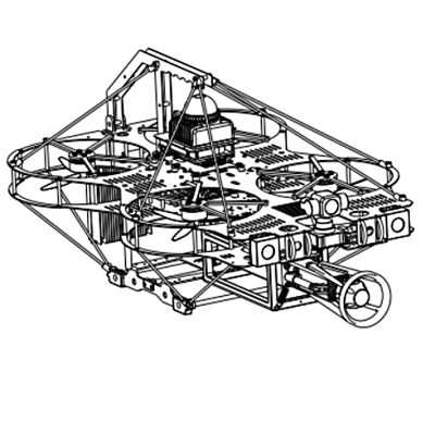 船形无人机 隧道无人机 室内无人机