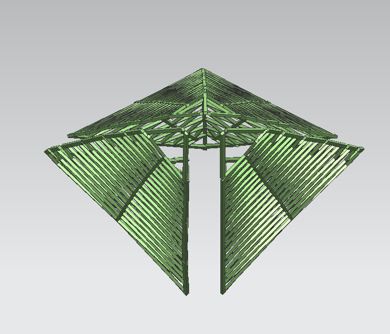 建筑支架大空间扫描测绘应用
