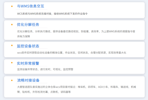 WCS倉庫控制系統組成