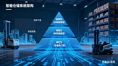 智能仓储系统中 WMS、WCS 与 WES 的功能边界与协同关系