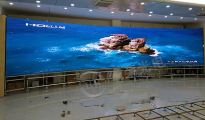 34.38㎡-小间距P1.47LED显示屏案例