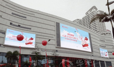 668平方-户外P16全彩LED显示屏案例