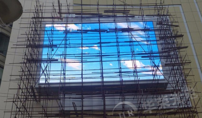 130平方-户外P16全彩LED显示屏案例