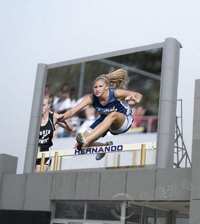 50平方-户外P10全彩LED显示屏案例