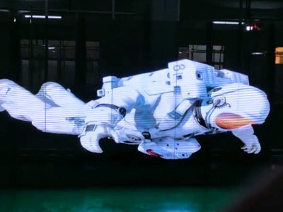 玻璃幕墙透明led显示屏