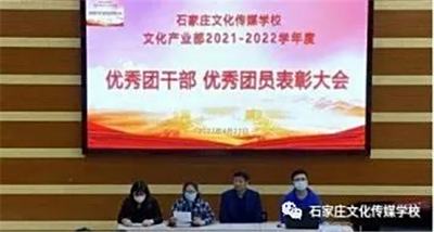 庆祝建团100周年 弘扬贯彻五四精神——文化产业专业部隆重举行团员表彰大会