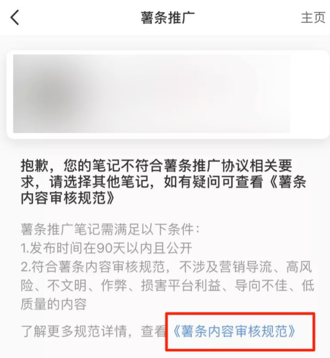 薯条内容审核规范
