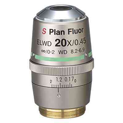 NIKON      尼康      CFI S Plan Fluor ELWD 20XC     显微镜物镜