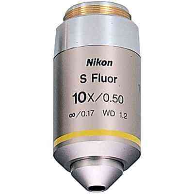 NIKON      尼康      CFI Super Fluor 10X     显微镜物镜