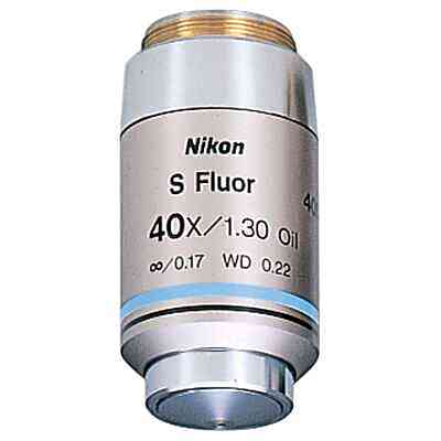 NIKON      尼康      CFI Super Fluor 40X Oil     显微镜物镜