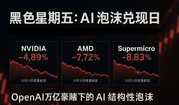 美国黑色星期五：AI泡沫兑现日