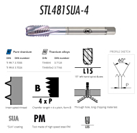 STL481SUA-4 丝锥