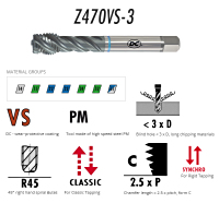 Z470VS-3 丝锥