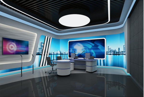 YCMC银川市新闻传媒集团电台直播间、导播室、录音室、控制机房及声学综合工程