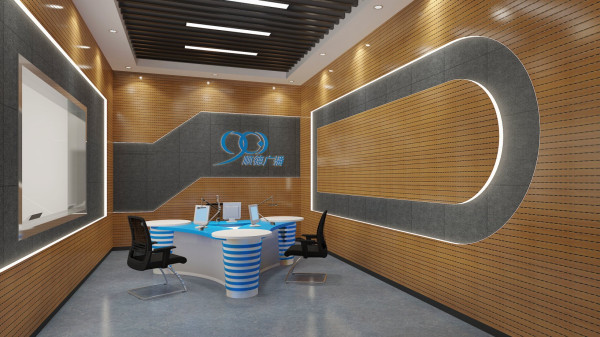 901保利新址办公楼及FSTV佛山电台顺德分台直播室录音室装修工程