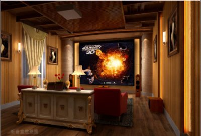 东莞庆峰花园私人会所影音室声学设计