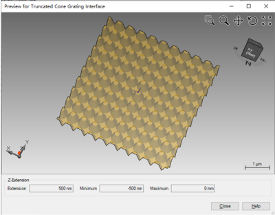 蛾眼减反结构设计与加工承接