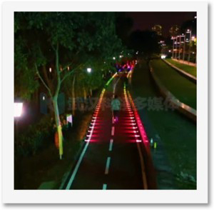 灯光陪跑