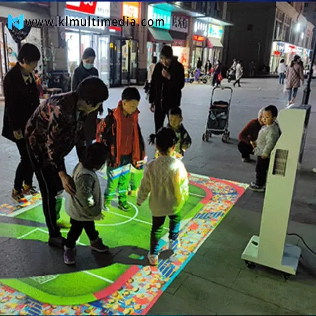 移动地面互动投影一体机