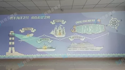 乘风破浪互动墙