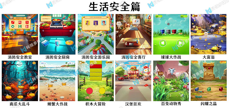 儿童互动投影生活安全篇