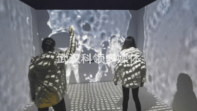 虚拟流水墙