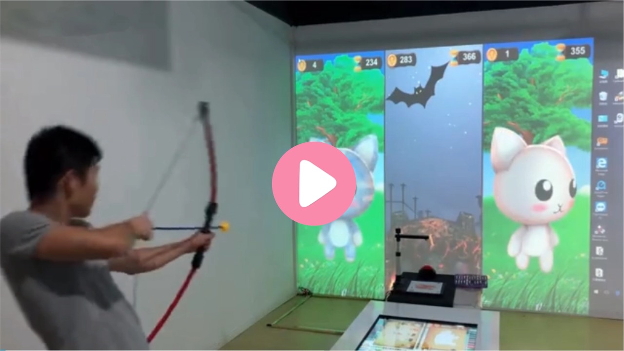 实体投影射箭