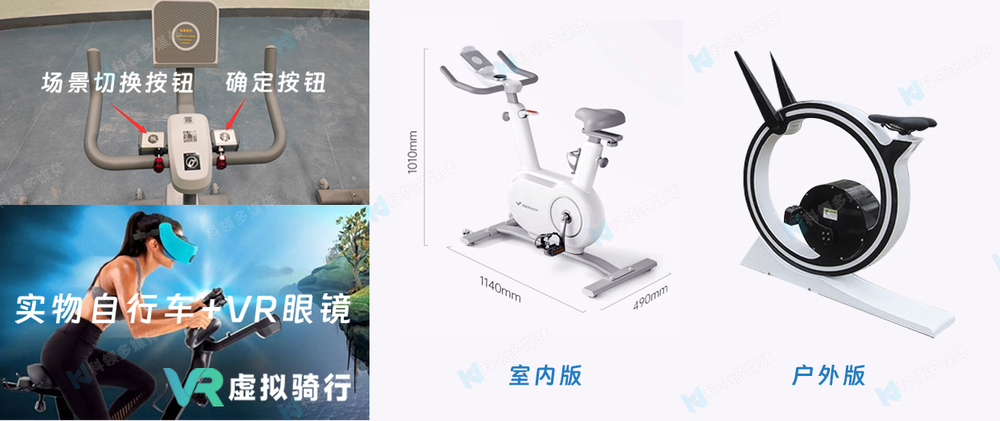 虚拟骑行实物自行车