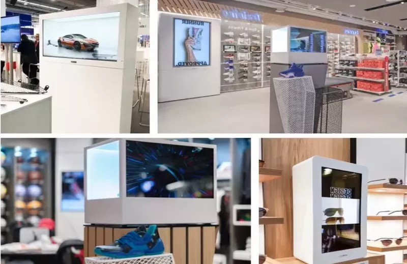 透明展示柜应用场景