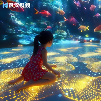 专业地面互动投影解决方案：为商业空间注入沉浸式活力