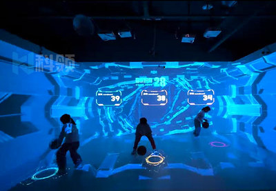 沉浸式互动游戏-拍球