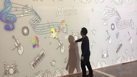 音乐互动墙
