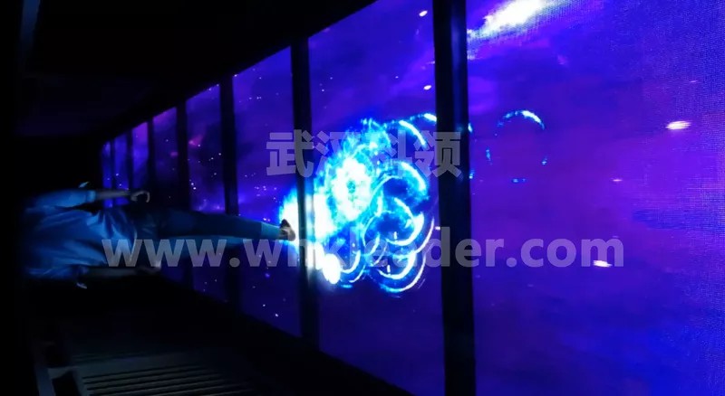 玻璃栈道-星空特效