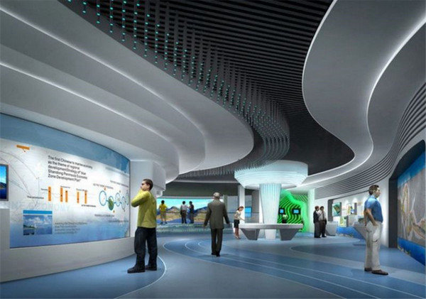 科技展厅设计效果图