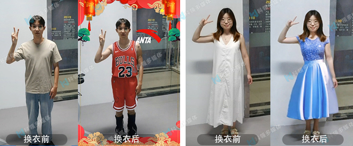 AI换衣对比