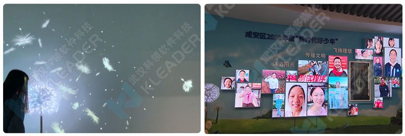 蒲公英艺术互动装置