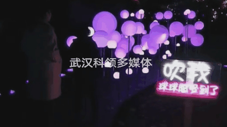 吹气识别灯光互动