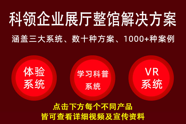 企业展厅整馆解决方案