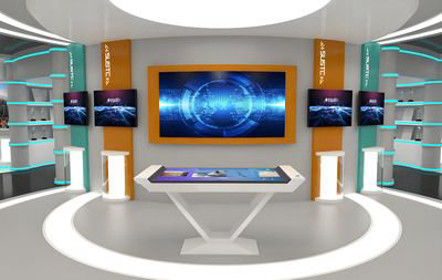 交互式展示触摸桌