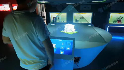 廉政文物全息展台